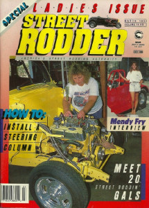 STREET RODDER 1990 MAR - MEET MENDY FRY, SPECIAL RODDING LADIES ISSUE